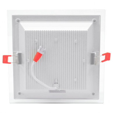 Sisseehitatud neljakandiline LED-paneel klaasiga "MODOLED" 18W 3 Sisseehitatud neljakandiline LED-paneel klaasiga "MODOLED" 18W 3