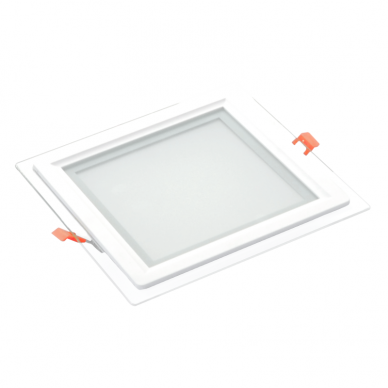 Reccesed square LED panel with glass "MODOLED" 18W 1