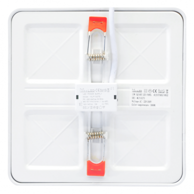 Reccesed square LED panel with adjustable springs "MODOLED" 15W 5 Reccesed square LED panel with adjustable springs "MODOLED" 15W 5
