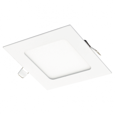 Įmontuojamas kvadratinis LED šviestuvas "VESTA" 6W Įmontuojamas kvadratinis LED šviestuvas "VESTA" 6W