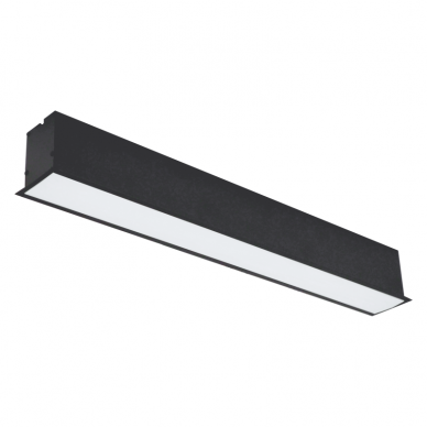 Piklik süvistatav must LED-valgusti "ESNA" 20W Piklik süvistatav must LED-valgusti "ESNA" 20W