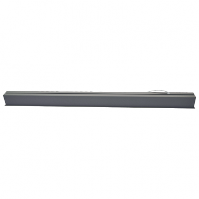 Reccesed linear LED grey luminaire "ESNA" 54W 4