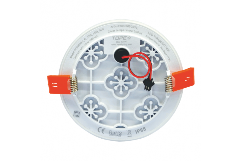 Okrągły wpuszczany panel LED „RONDA” 10W 4 Okrągły wpuszczany panel LED „RONDA” 10W 4
