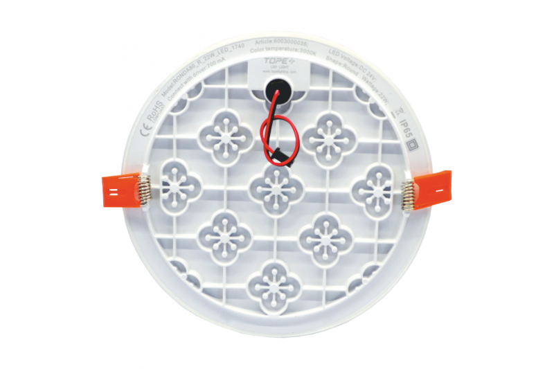Okrągły wpuszczany panel LED „RONDA” 20W 4 Okrągły wpuszczany panel LED „RONDA” 20W 4