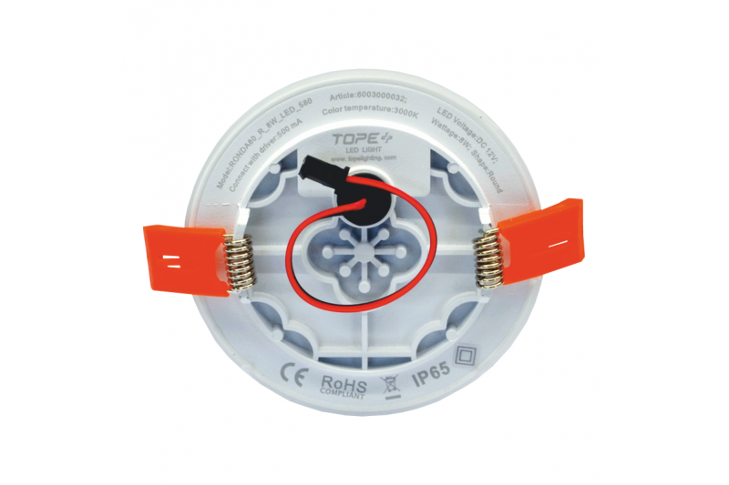 Okrągły wpuszczany panel LED „RONDA” 8W 4 Okrągły wpuszczany panel LED „RONDA” 8W 4