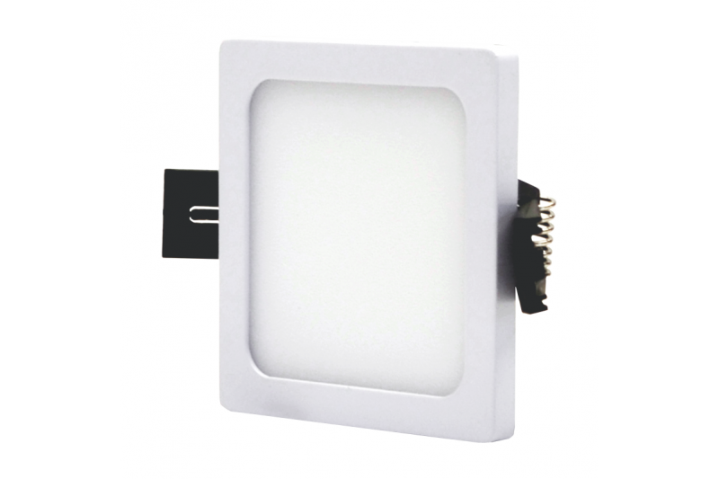 Kwadratowy wpuszczany panel LED „SPLIT” 5W-4000K 1 Kwadratowy wpuszczany panel LED „SPLIT” 5W-4000K 1