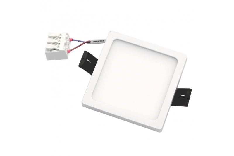 Kwadratowy wpuszczany panel LED „SPLIT” 8W-4000K 5 Kwadratowy wpuszczany panel LED „SPLIT” 8W-4000K 5