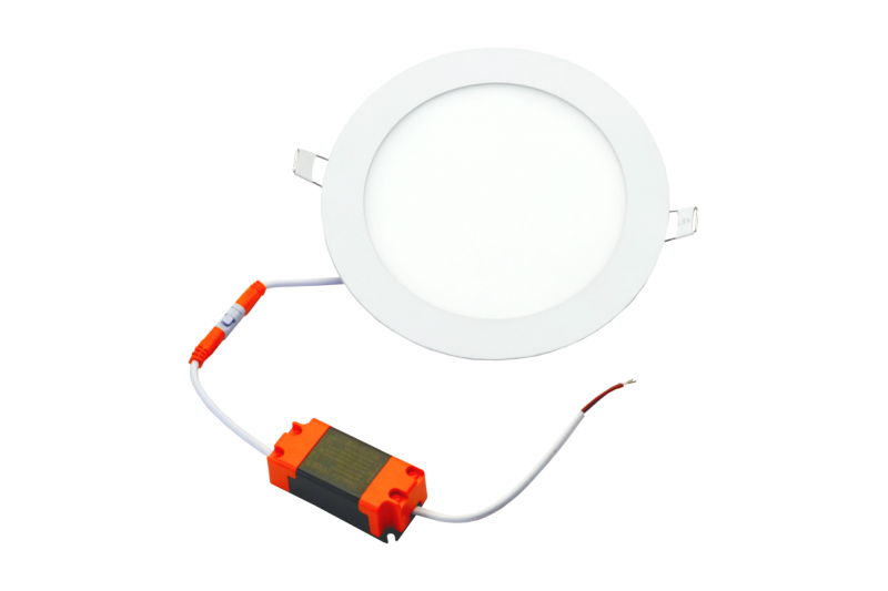 Okrągły wpuszczany panel LED „VESTA” 12W 6
