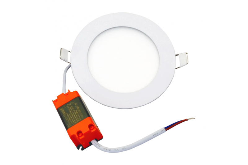 Okrągły wpuszczany panel LED „VESTA” 6W 6 Okrągły wpuszczany panel LED „VESTA” 6W 6