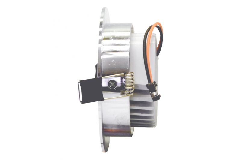 Okrągła wpuszczana metalowa oprawa LED typu downlight „LENS” 5W 3 Okrągła wpuszczana metalowa oprawa LED typu downlight „LENS” 5W 3