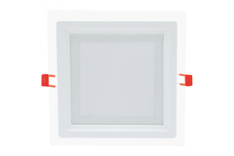 Kwadratowy wpuszczany panel LED z szybą „MODOLED” 18W 2 Kwadratowy wpuszczany panel LED z szybą „MODOLED” 18W 2