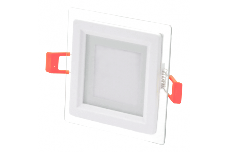Kwadratowy wpuszczany panel LED z szybą „MODOLED” 6W 3 Kwadratowy wpuszczany panel LED z szybą „MODOLED” 6W 3