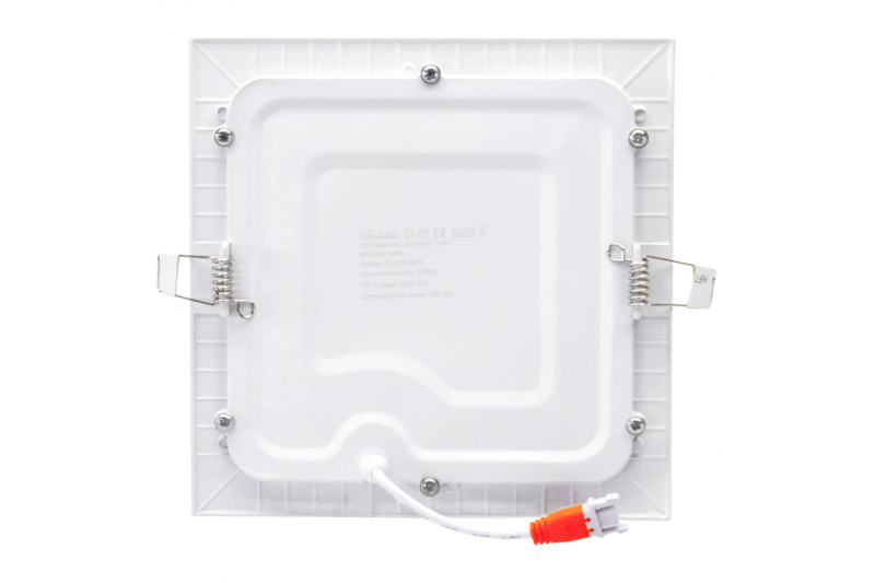 Kwadratowy wpuszczany panel LED „VESTA” 12W 5 Kwadratowy wpuszczany panel LED „VESTA” 12W 5