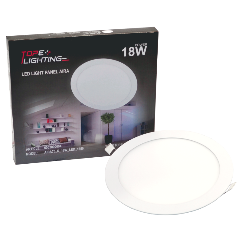 Iebūvējamais apalš LED panelis "AIRA" 18W 7 Iebūvējamais apalš LED panelis "AIRA" 18W 7