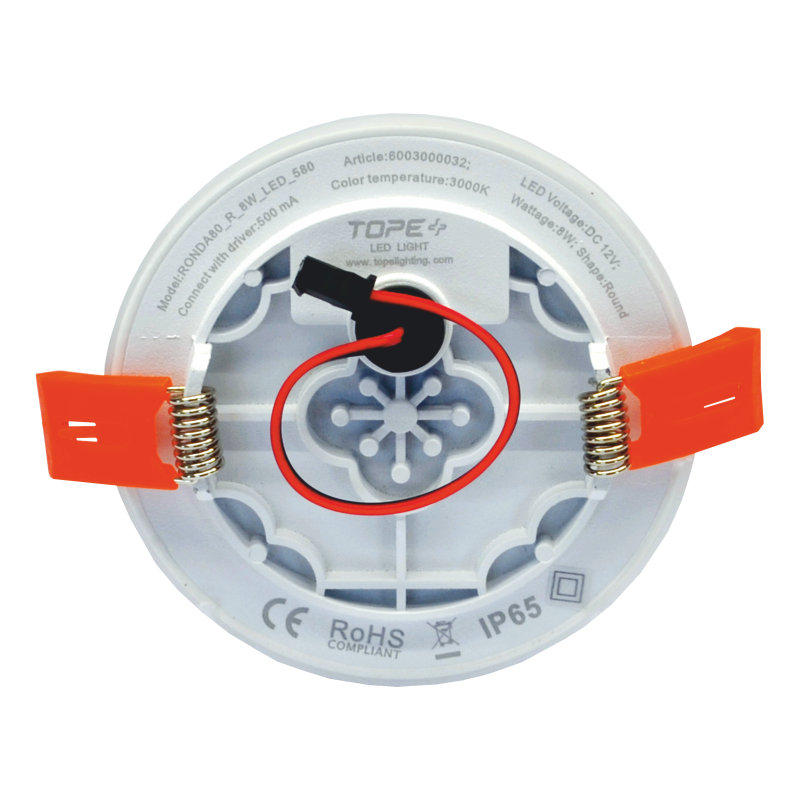 Iebūvējamais apalš LED panelis "RONDA" 8W 4 Iebūvējamais apalš LED panelis "RONDA" 8W 4