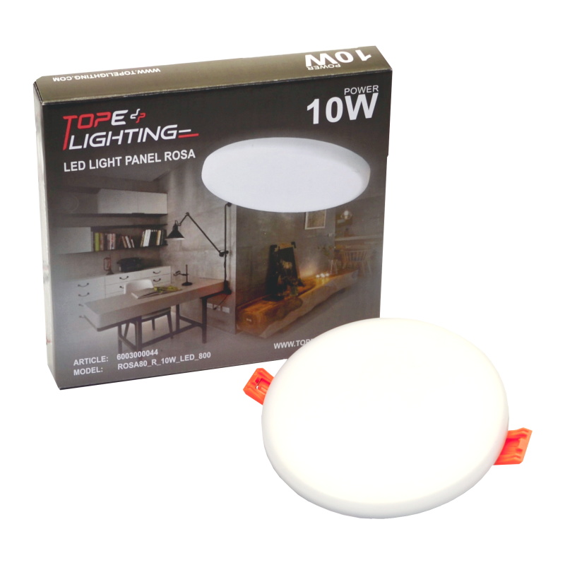 Reccesed round LED panel "ROSA" 10W 5 Reccesed round LED panel "ROSA" 10W 5
