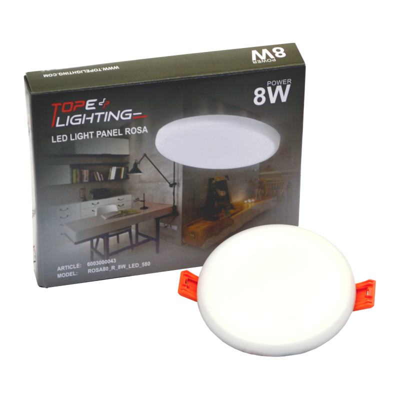 Rosa 8W круглый встраиваемая светодиодная панель 5 Rosa 8W круглый встраиваемая светодиодная панель 5