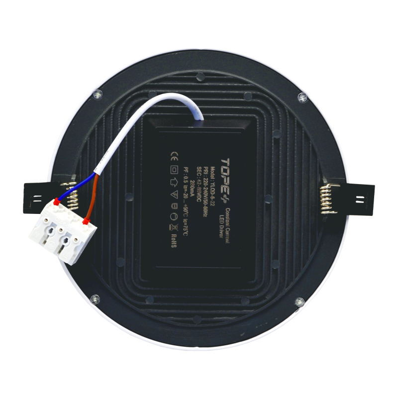 Reccesed round LED panel "SPLIT" 22W-4000K 4 Reccesed round LED panel "SPLIT" 22W-4000K 4