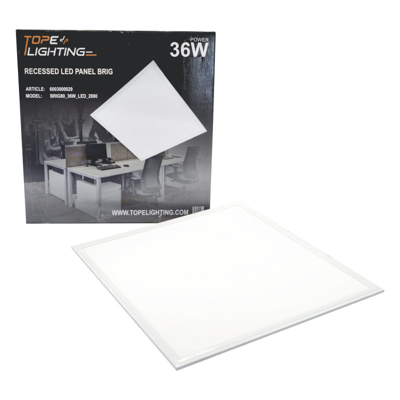 Reccesed square LED panel "BRIG" 36W 5 Reccesed square LED panel "BRIG" 36W 5