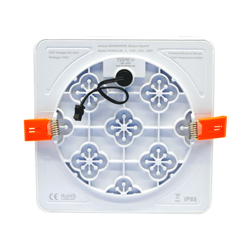 Reccesed square LED panel "RONDA" 14W 4 Reccesed square LED panel "RONDA" 14W 4