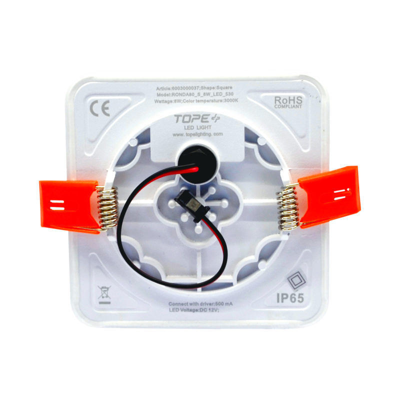 Sisseehitatud neljakandiline LED-paneel "RONDA" 8W 5 Sisseehitatud neljakandiline LED-paneel "RONDA" 8W 5