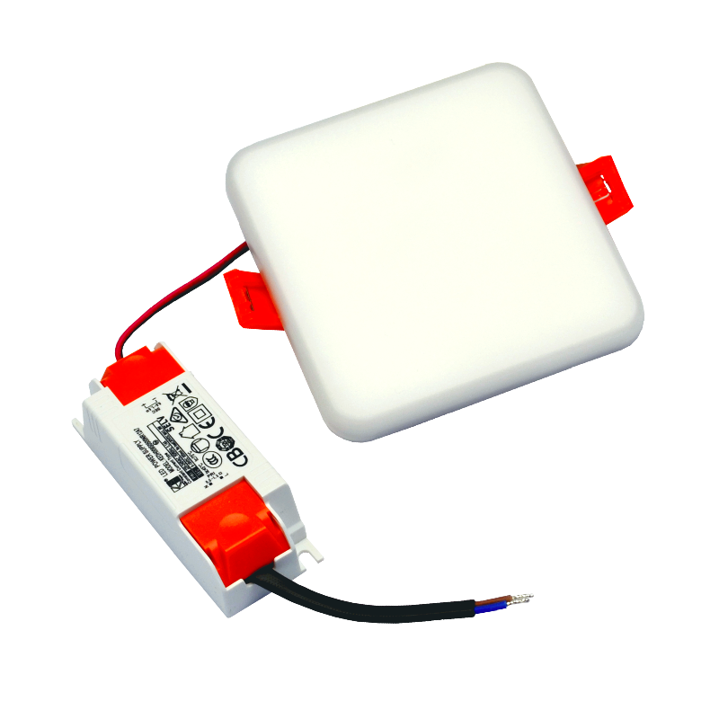 Reccesed square LED panel "RONDA" 8W 6 Reccesed square LED panel "RONDA" 8W 6
