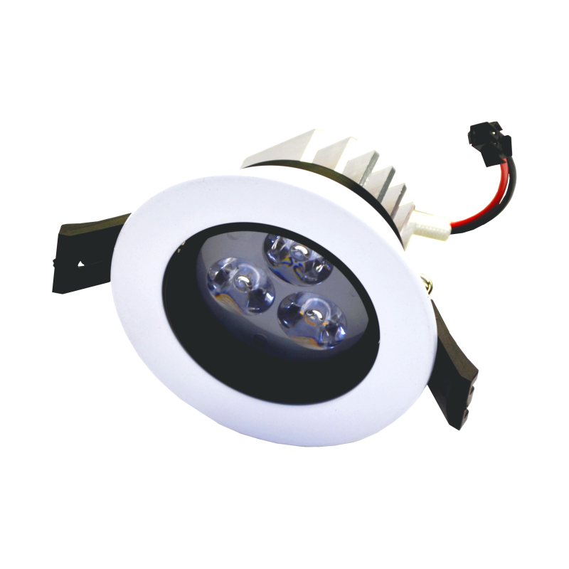 Įmontuojamas apvalus LED šviestuvas "ANDA" 3W Įmontuojamas apvalus LED šviestuvas "ANDA" 3W
