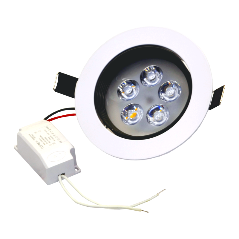 Reccesed round LED downlight "ANDA" 5W 4