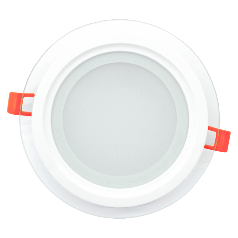 Įmontuojamas apvalus LED šviestuvas su stiklu "VESTA" 12W 2 Įmontuojamas apvalus LED šviestuvas su stiklu "VESTA" 12W 2