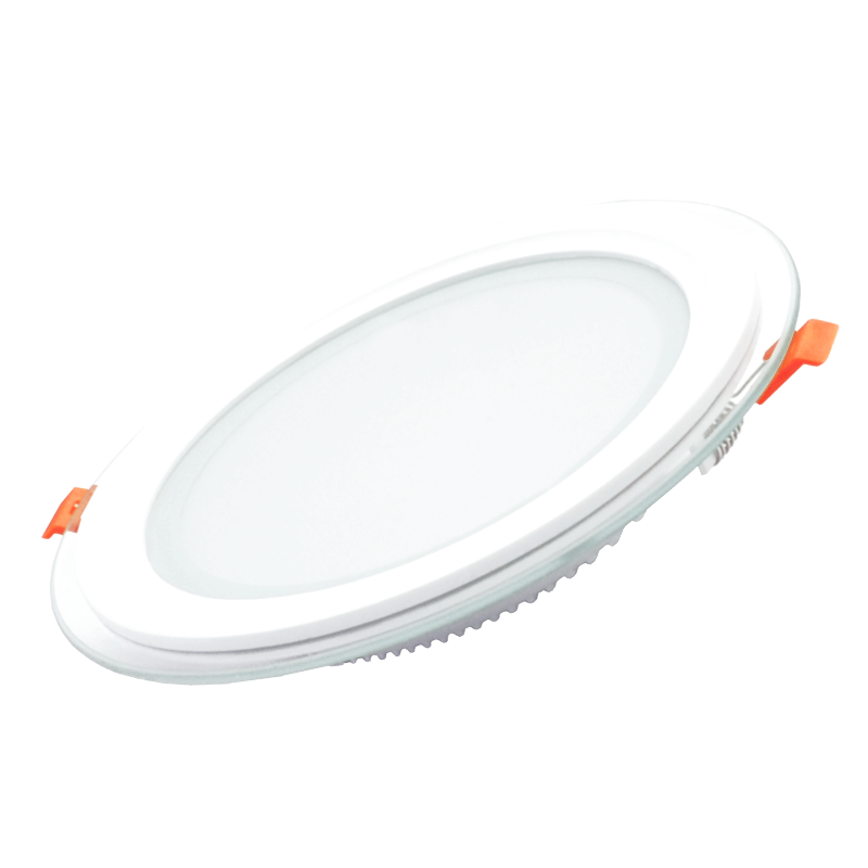Įmontuojamas apvalus LED šviestuvas su stiklu "VESTA" 18W 1 Įmontuojamas apvalus LED šviestuvas su stiklu "VESTA" 18W 1