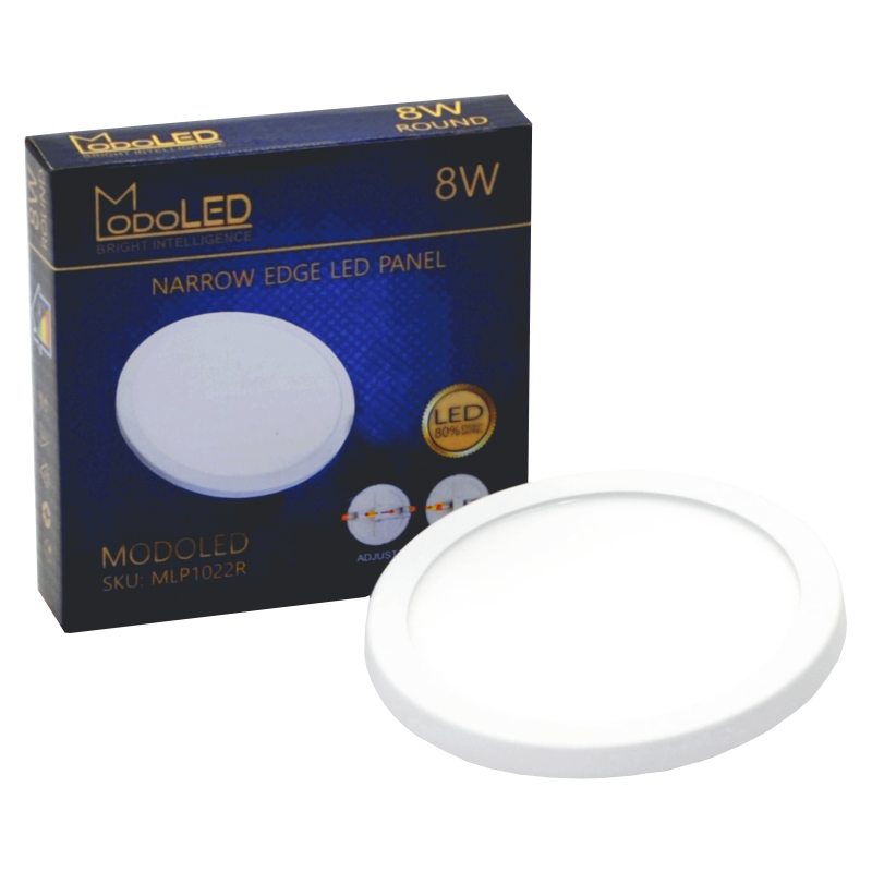 Reccesed round LED panel with adjustable springs "MODOLED" 8W 6 Reccesed round LED panel with adjustable springs "MODOLED" 8W 6