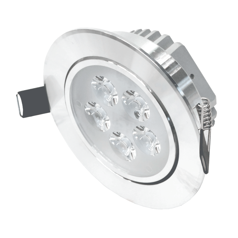 Süvistatav ümmargune LED-valgusti "LENS" 5W Süvistatav ümmargune LED-valgusti "LENS" 5W