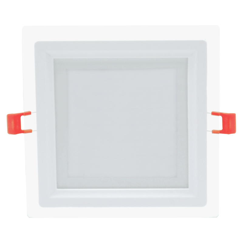 Reccesed square LED panel with glass "MODOLED" 12W 2 Reccesed square LED panel with glass "MODOLED" 12W 2