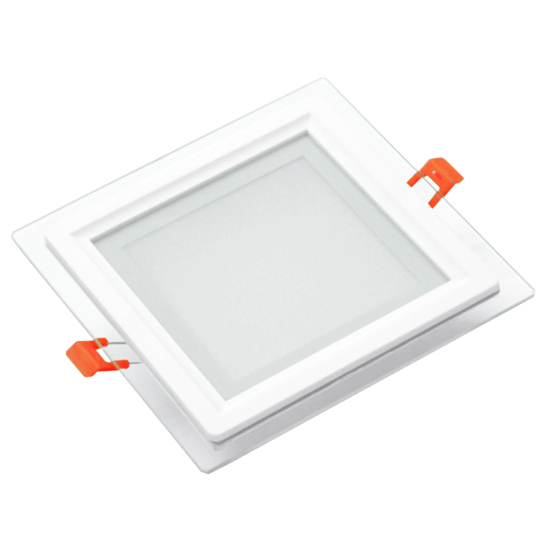 Įmontuojamas kvadratinis LED šviestuvas su stiklu "MODOLED" 12W 1 Įmontuojamas kvadratinis LED šviestuvas su stiklu "MODOLED" 12W 1