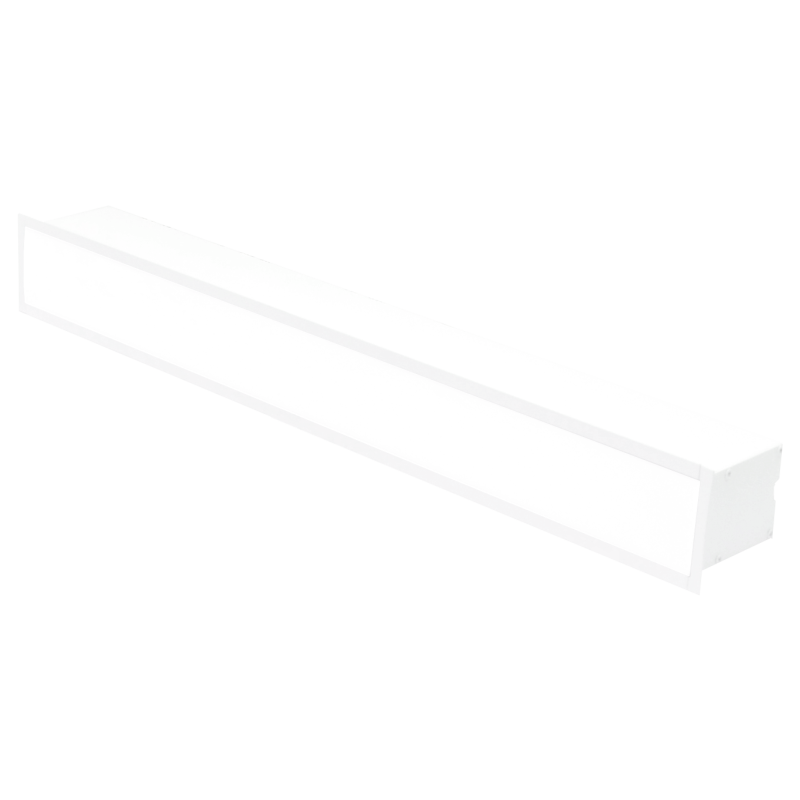 Įmontuojamas pailgas baltas LED šviestuvas "ESNA" 20W 1