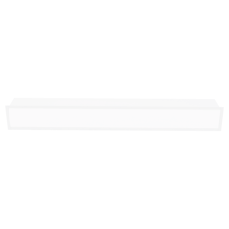 Įmontuojamas pailgas baltas LED šviestuvas "ESNA" 20W 2