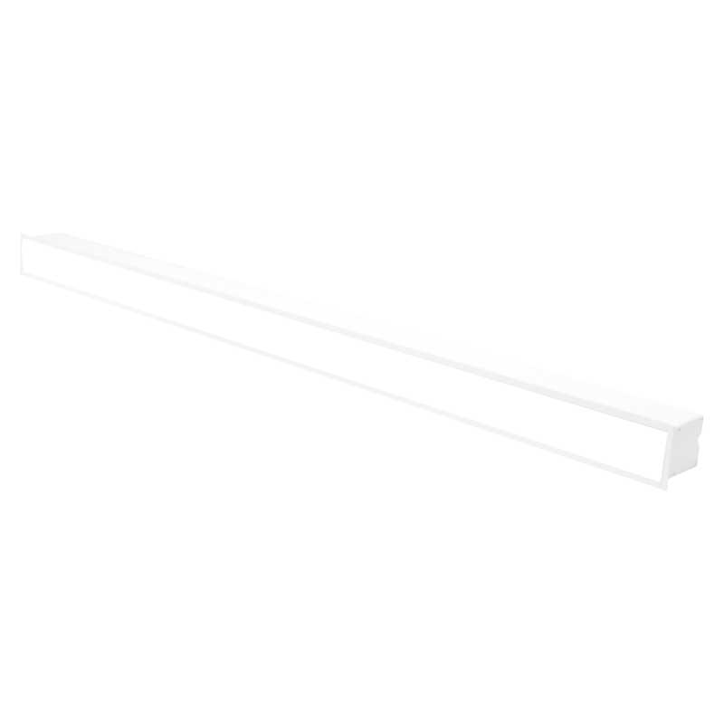 Įmontuojamas pailgas baltas LED šviestuvas "ESNA" 72W 1