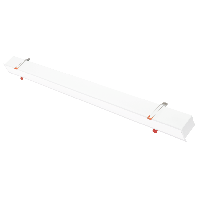 Įmontuojamas pailgas baltas LED šviestuvas "ESNA" 72W 5