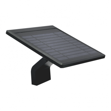 Black LED floodlight with solar batery and PIR sensor "VISTA" 10W 8 Black LED floodlight with solar batery and PIR sensor "VISTA" 10W 8