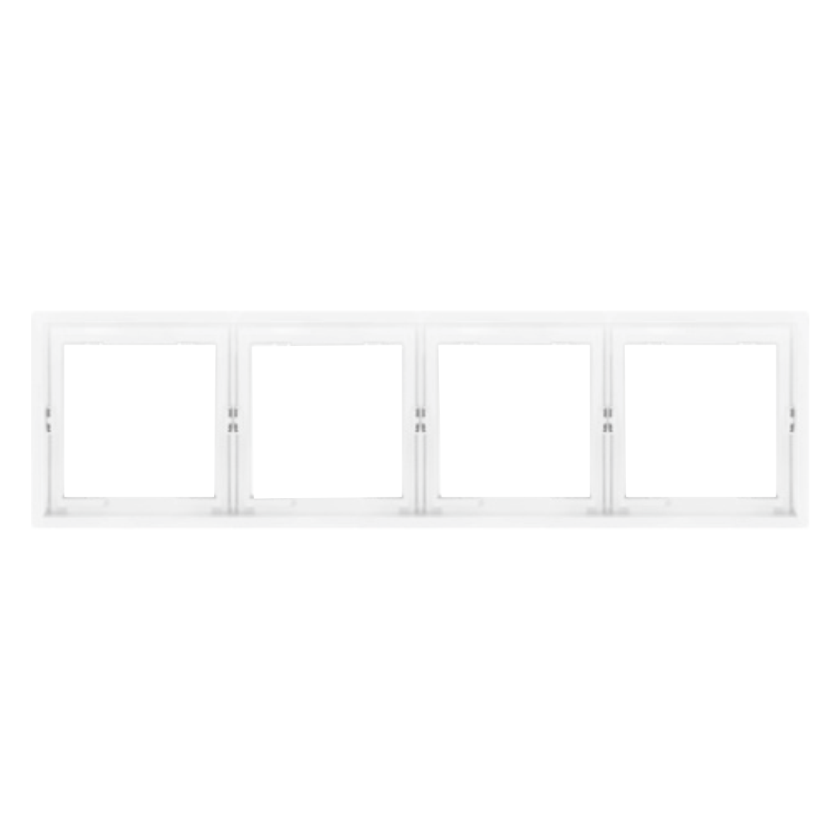 Four gang white frame "BORA"