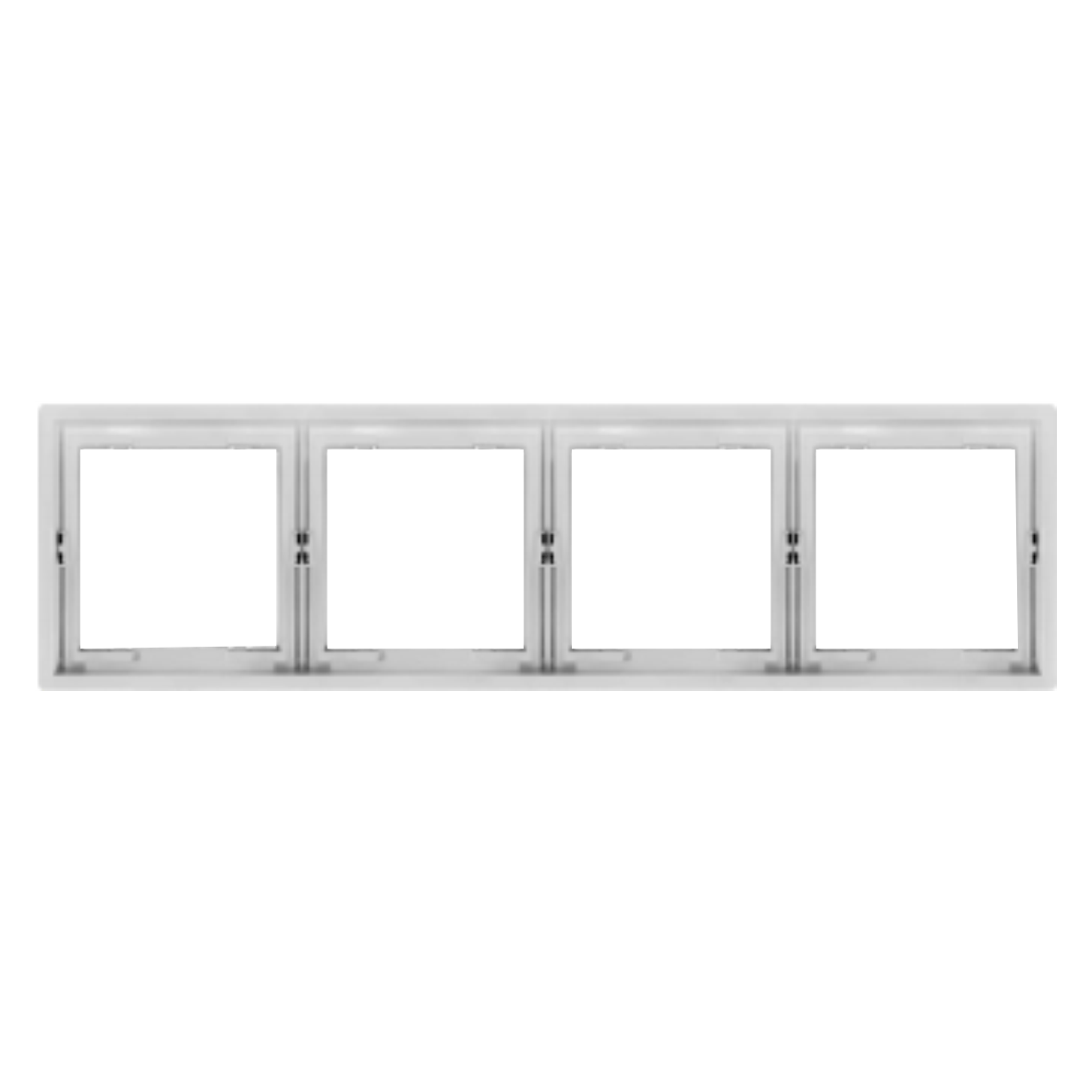 Four gang grey frame "BORA"