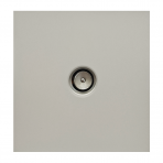 Cream TV antenna socket "BORA" (without frame) Cream TV antenna socket "BORA" (without frame)