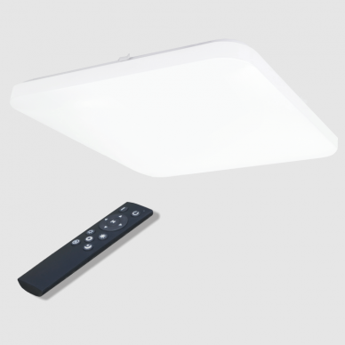 Square LED ceiling light "SOPOT" 2x36W 5