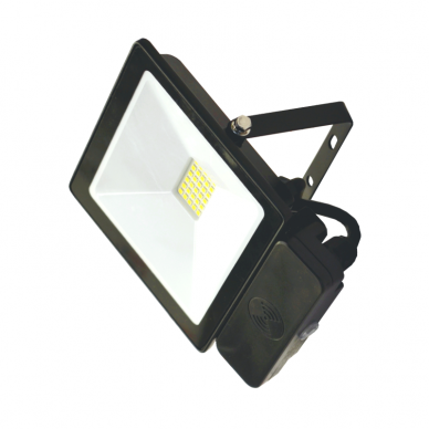 LED floodlight with microwave sensor "TOLEDOSENS" 20W 1