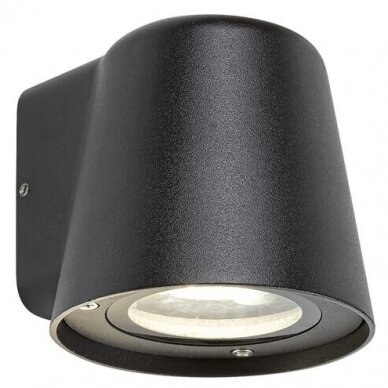Lauko sieninis juodas LED šviestuvas "MANDAL" 35W 1 Lauko sieninis juodas LED šviestuvas "MANDAL" 35W 1