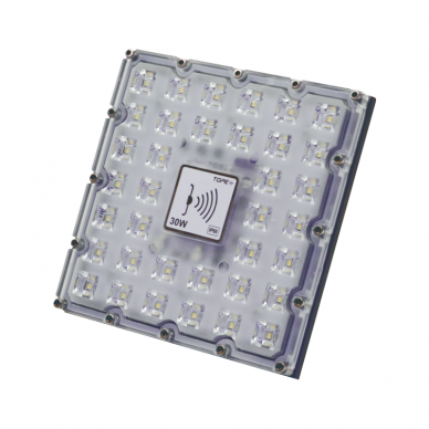 LED floodlight with microwave sensor "BRENTSENS" 30W 1