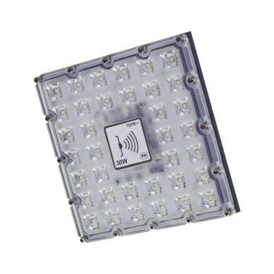 LED lauko prožektorius su mikrobangų sensoriumi "BRENTSENS" 30W