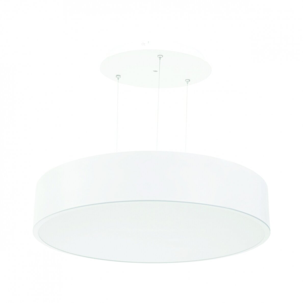 Ceiling round black LED luminaire "MORA" 60W