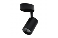 Czarna lampa sufitowa LED „TELA” 7W-3000K