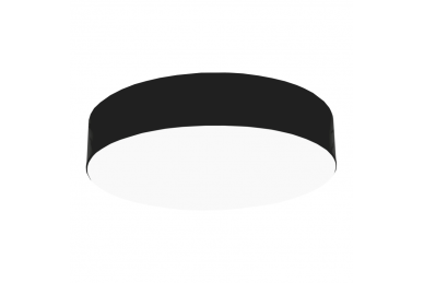Okrągła czarna oprawa sufitowa LED „MORA” 40W 1 Okrągła czarna oprawa sufitowa LED „MORA” 40W 1